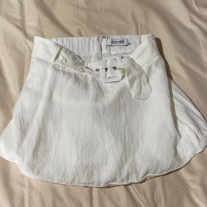 White skort